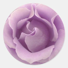 LILAC LILA Rose - Umschlag Aufkleber Hochzeit