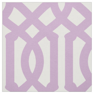 Lilac Lila Trellis Große Skala Stoff