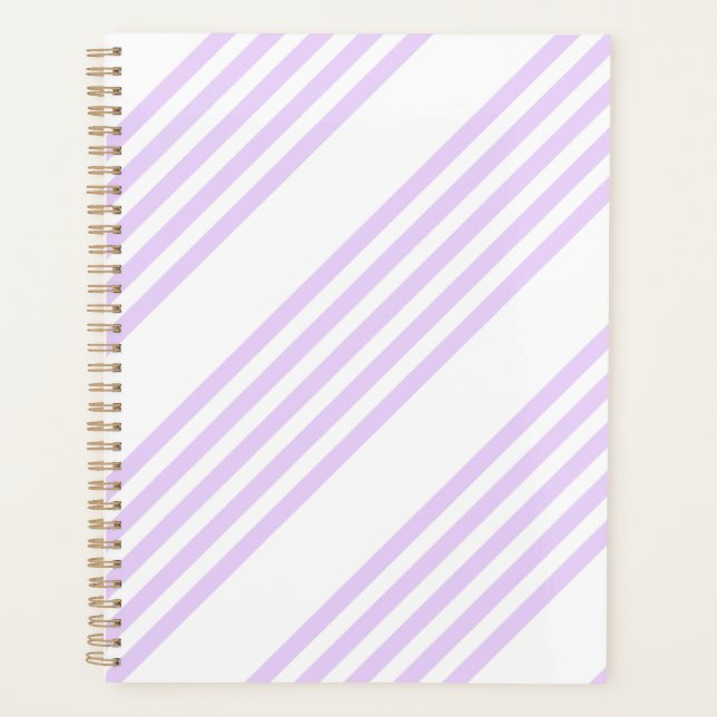 Lilac-lila-weiß-Streifen Planer (Vorderseite)