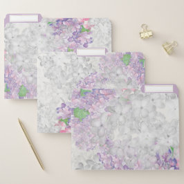 Lilac Loveliness Petals Papiermappe