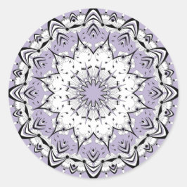 Lilac Mandala (Design 3) Stickers
