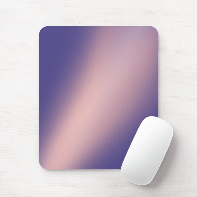 Lilac Pink moonlight ombre Mousepad (Mit Mouse)