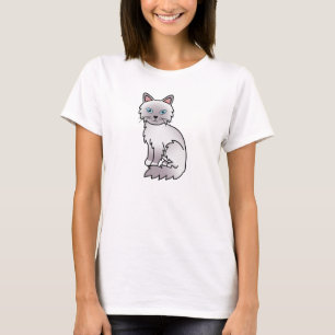 Lilac Point Birman / Ragdoll Katze T-Shirt