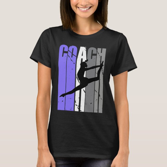 Lilac Purple Dance Coach Dance Instructor Dancer D T-Shirt (Vorderseite)