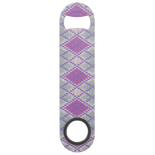LILAC RAUTE STRICK Speed Flaschenöffner