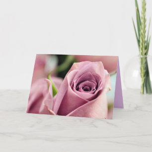 Lilac Rose Karte