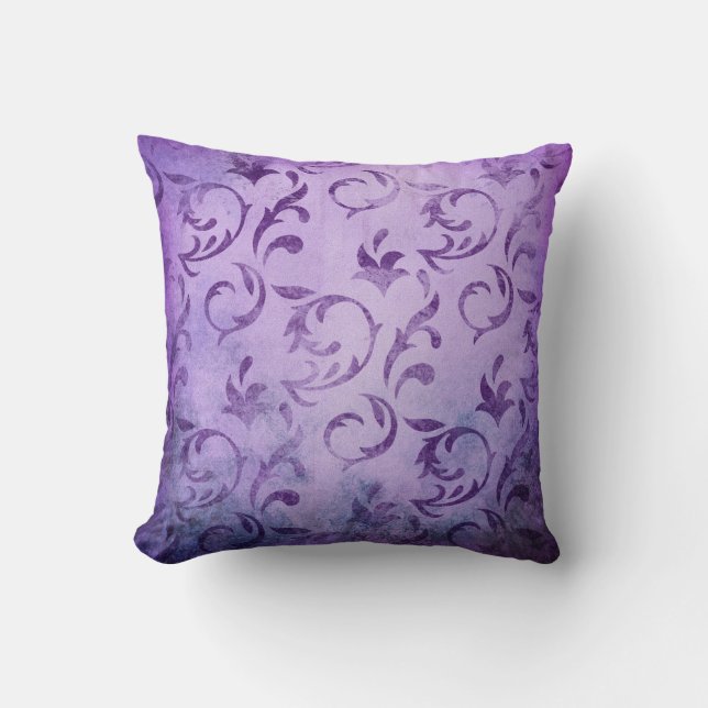 Lilac Shabby Vintag Cushion Kissen (Vorderseite)