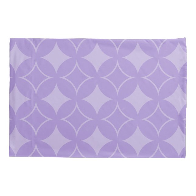 Lilac Shippo Muster Kissenbezug (Rückseite)