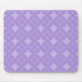 Lilac Shippo Muster Mousepad