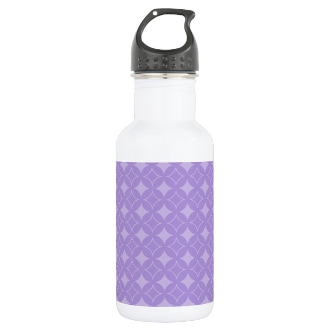 Lilac Shippo Muster Trinkflasche (Vorderseite)