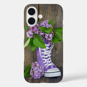 Lilac Sneaker iPhone 16 Hülle