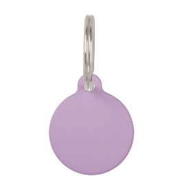 Lilac Solid Color Haustiermarke