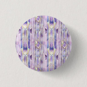Lilac Stains Glas Elegance Button
