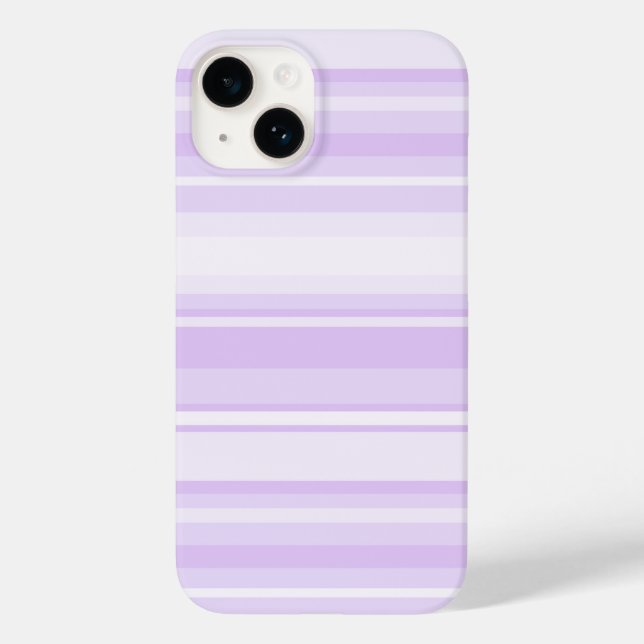 Lilac Streifen Case-Mate iPhone 14 Hülle (Rückseite)