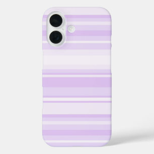 Lilac Streifen iPhone 16 Hülle