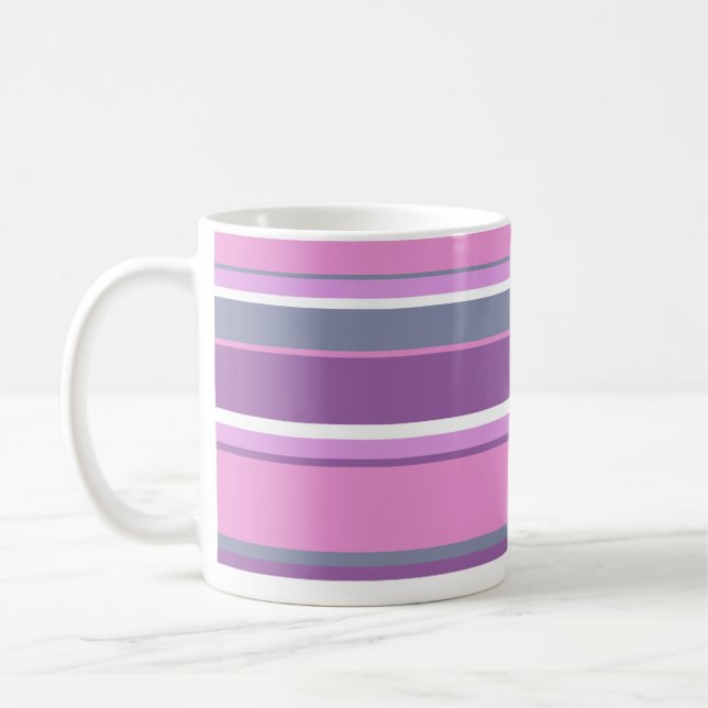 Lilac Streifen Kaffeetasse (Links)