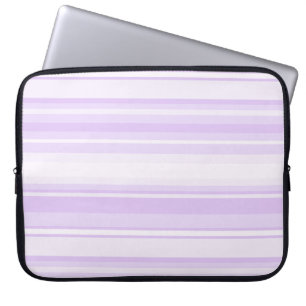 Lilac Streifen Laptopschutzhülle