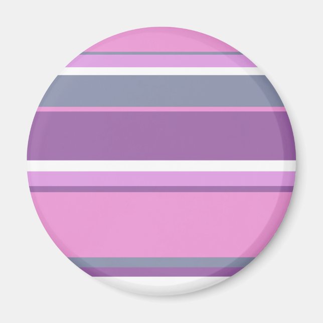 Lilac Streifen Magnet (Vorne)