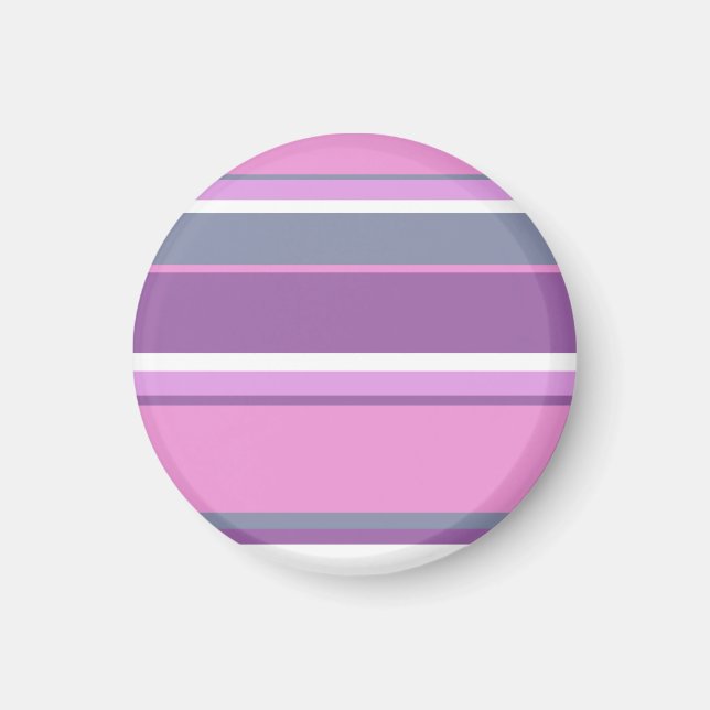 Lilac Streifen Magnet (Vorne)