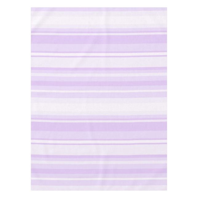 Lilac Streifen Tischdecke (Vorderseite)