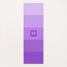 Lilac Stripes Custom Monogramm