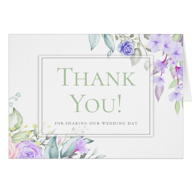 Lilac und Blush Pink Bloral (Vorderseite (Horizontal))