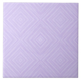 Lilac und Lila geometrisches Diamantbad Fliese