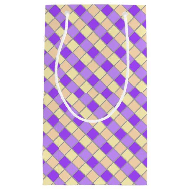 Lilac und Peach Kleine Geschenktüte (Vorderseite)