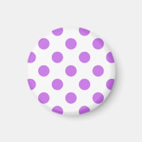Lilac- und Weißpolka-Punkte