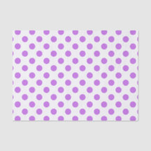 Lilac- und Weißpolka-Punkte