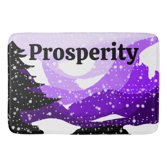 Lilac Valley Badematte (Vorderseite)