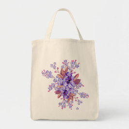 Lilac vergiss-me-not Blume Wedding Tragetasche