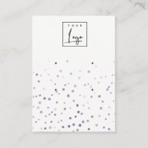 Lilac Watercolor Confetti 2 Studiovorführung