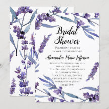 Lilac Watercolor Fantastisches Brautparty