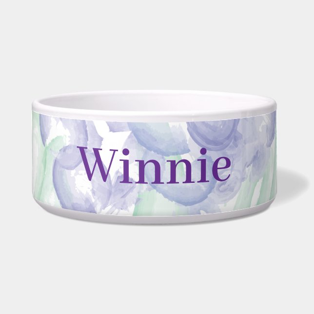 Lilac Watercolor Napf (Vorderseite)