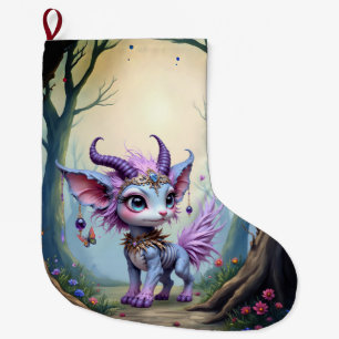 Lilac Whisper – Enchanteter Waldhüter. Großer Weihnachtsstrumpf