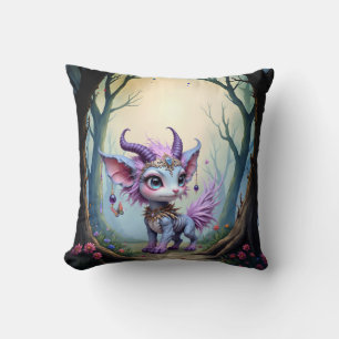 Lilac Whisper – Enchanteter Waldhüter.  Kissen