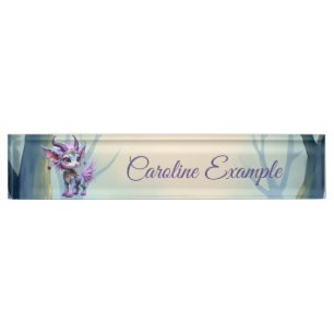 Lilac Whisper – Enchanteter Waldhüter.  Namensplakette