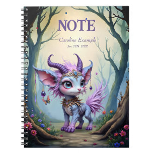 Lilac Whisper – Enchanteter Waldhüter. Notizblock