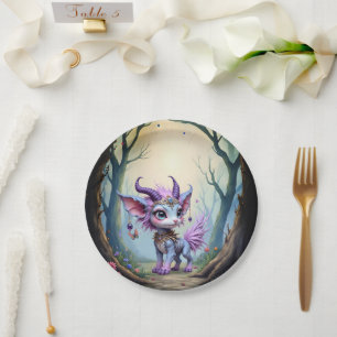 Lilac Whisper – Enchanteter Waldhüter. Pappteller