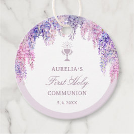 Lilac Wisteria Arch Erste Kommune Geschenkanhänger