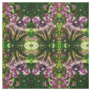 Lilac Yellow Butterfly Fabric Stoff