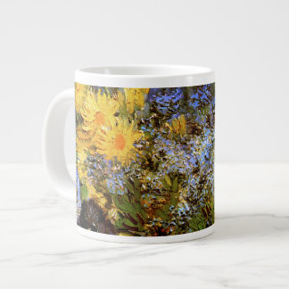 Lilacs Daisies & Anemones Van Gogh Fine Art Jumbo-Tasse