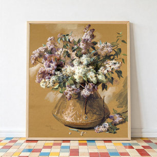 Lilacs Elizabeth Nourse Poster