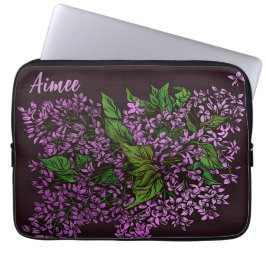 Lilacs Floral Laptopschutzhülle