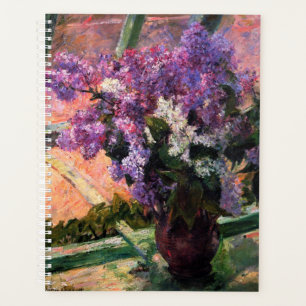 Lilacs in einem Fenster von Mary Cassatt Planer