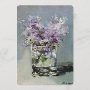 Lilacs in einem Glas von Manet Brautparty Einladung