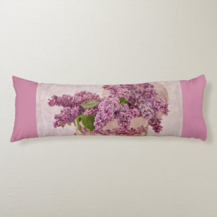Lilacs in einem Viktorianischen Hutkasten Seitenschläferkissen