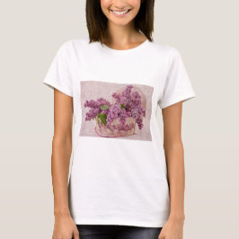 Lilacs in einem Viktorianischen Hutkasten T-Shirt