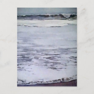 LilaOzeanwelle VeniceBeach Postkarte